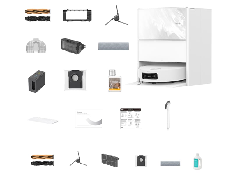 Dreame Aqua10 Ultra Track Complete Robotdammsugare (vit) Robotdammsugare