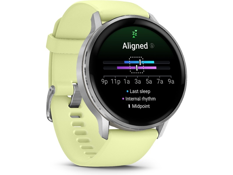 Garmin Venu 4 45mm GPS (silver/citron) Smartwatches