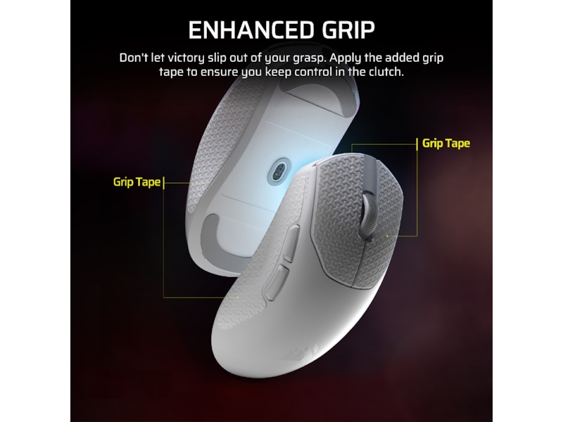 Corsair Sabre v2 Pro Ultralight Trådlös Gaming Mus (vit) Gamingmus