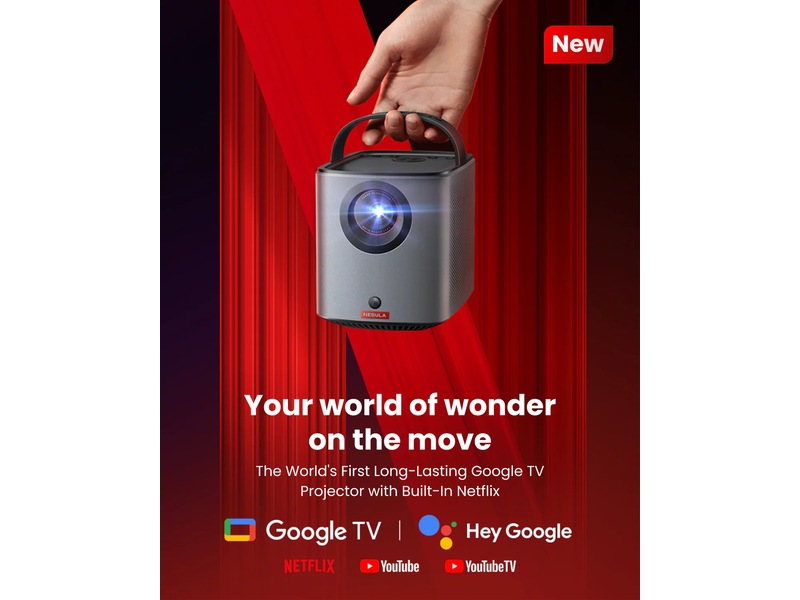 Anker Nebula Mars 3 Air DLP Projektor -B-Grade Demo TV/projektorer