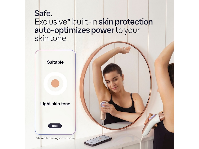 Braun Smart IPL Skin i·expert PL7253 (rosa) -B-Grade Demo träning & hälsa