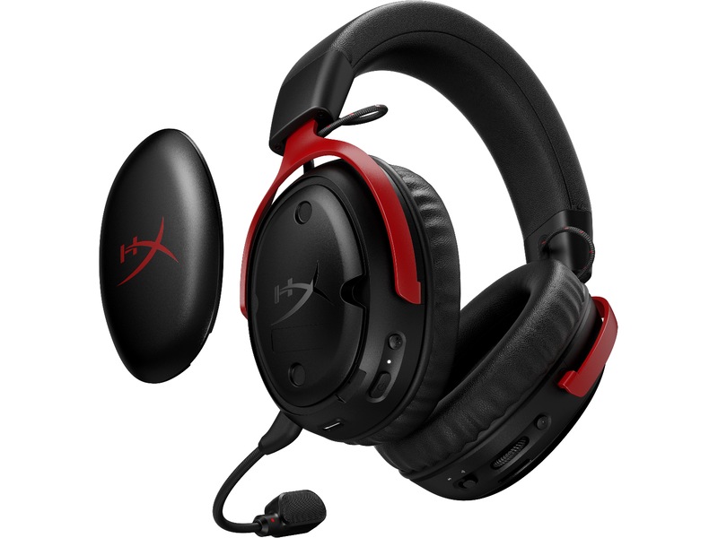HyperX Cloud III S Trådlöst Gaming Headset (röd) -B-Grade Demo headset