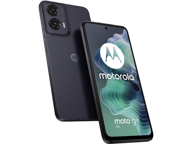 Motorola Moto G35 128GB (midnight black) -B-Grade Demo mobiltelefoner