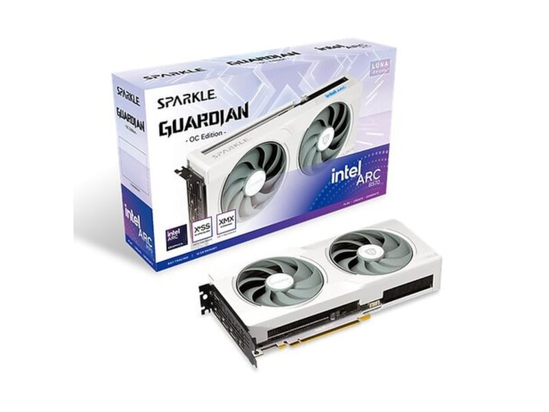 Sparkle Intel Arc B570 GUARDIAN Luna OC -B-Grade Demo grafikkort