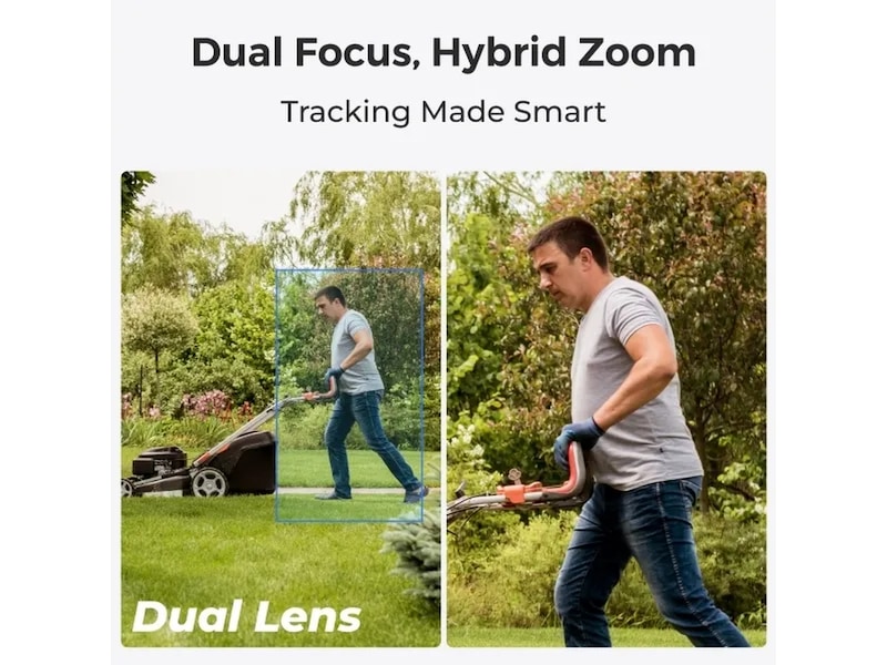 Reolink TrackMix WiFi övervakningskamera -B-Grade Demo hem & hushåll