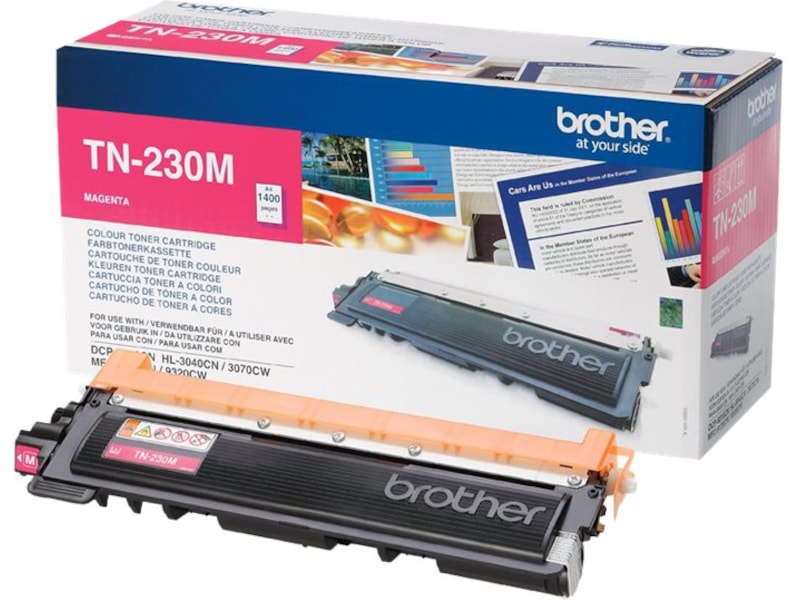Brother Toner TN230M Magenta 1400 sidor Lasertoner