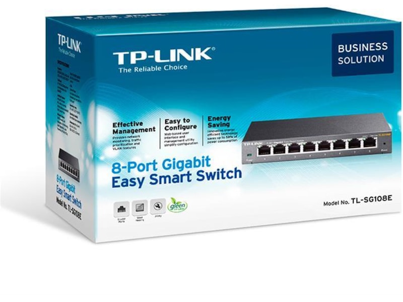 TP-Link TL-SG108E switch Switchar