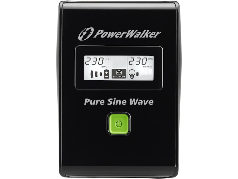 BlueWalker PW UPS VI 600 SW Schuko UPS och UPS-batteri