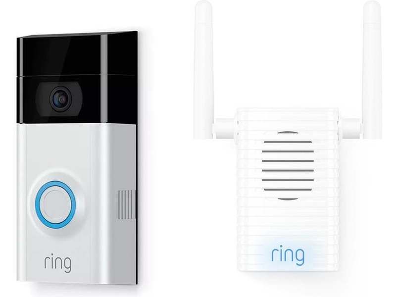 Ring Video Doorbell 2 med Ring Chime PRO Komplett.se