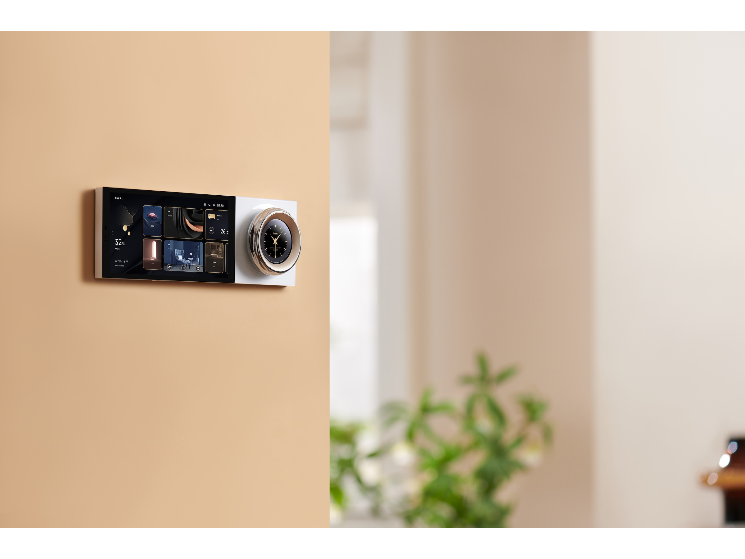 Aqara MP-K03D Panel Hub S1 Strömbrytare, dimmers & ljusstyrning