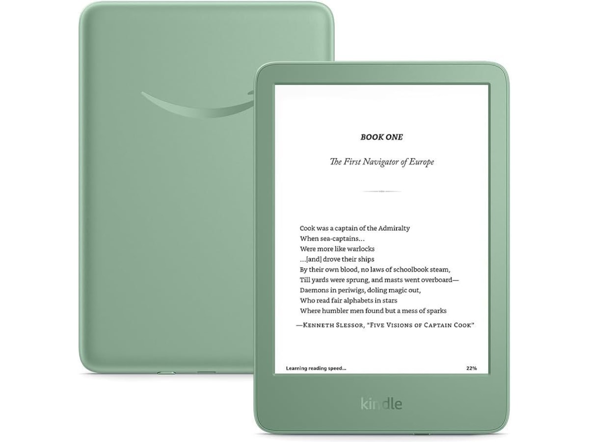 Amazon Kindle (2024) 6" 16GB (matcha) E-bokläsare