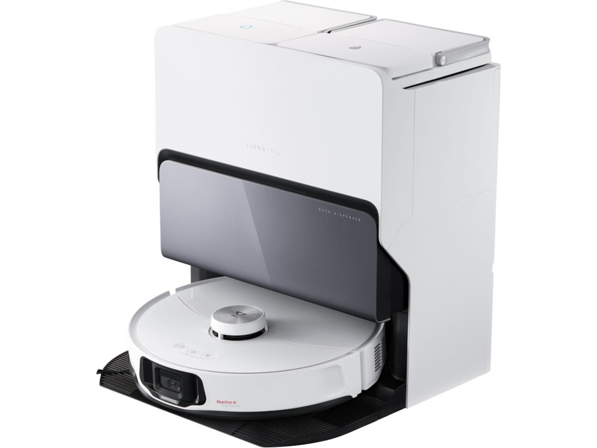 Roborock S8 MaxV Ultra robotdammsugare (vit) -B-Grade Demo hem & hushåll