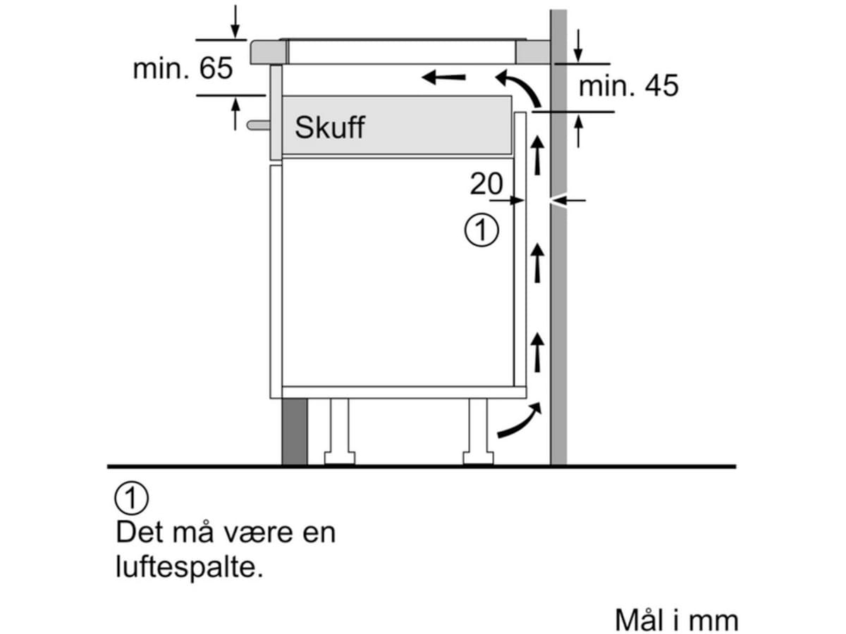 Siemens iQ700 EX851HEC1E Hob (svart) -B-Grade Demo spis- och induktionshäll