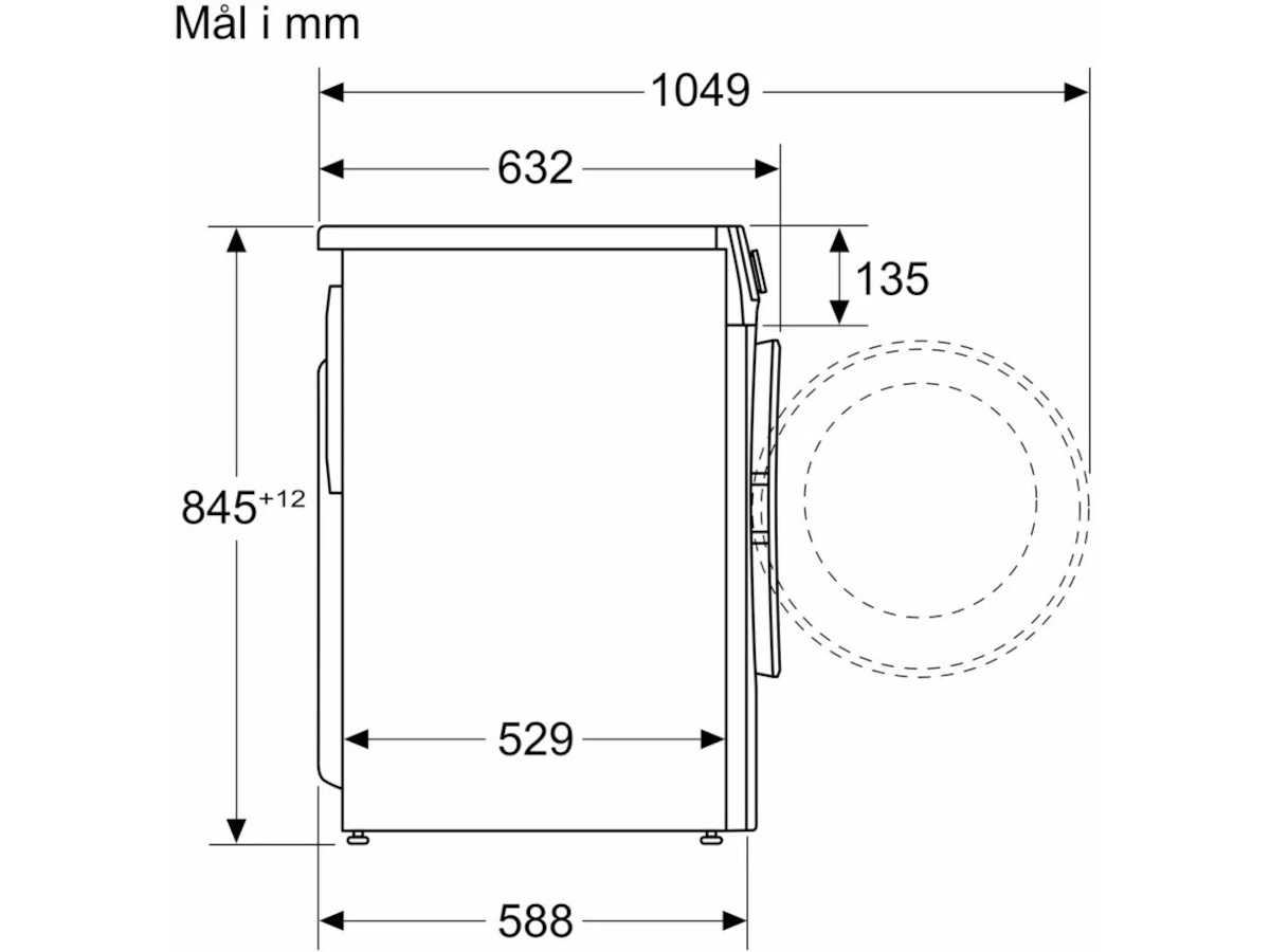 Siemens iQ500 WG44G2FWDN tvättmaskin Tvättmaskin