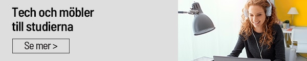 Tech och mobler til studierna