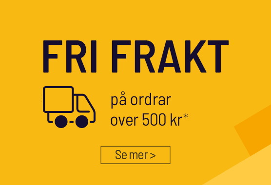 FRI FRAKT på ordrar över 500kr