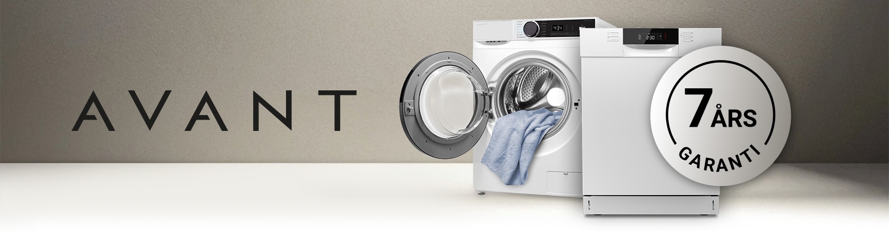 Bilde av vaskemaskin og oppvaskmaskin fra Avant