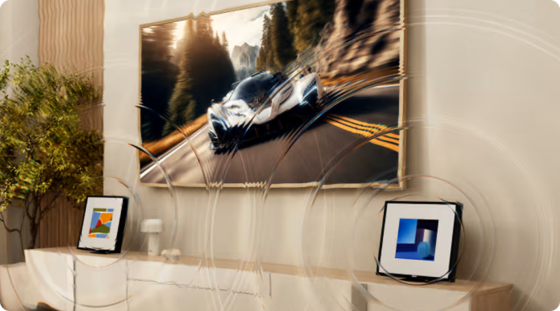 Legg til en ekstra Music Frame for en enda bedre lydopplevelse.