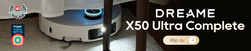 Dreame X50 Ultra complete robordammsugare