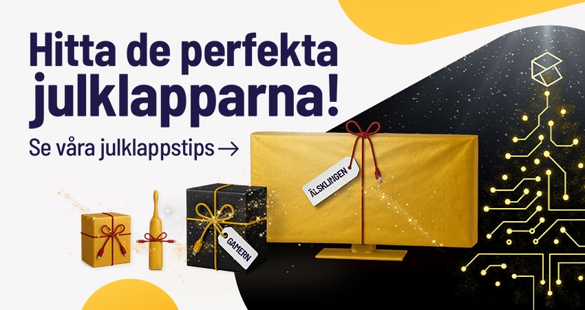 ⭐ Våra mest populära elektronikjulklappar 🎁
