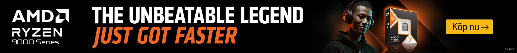 The unbeatable legend just got faster! 9850X3D