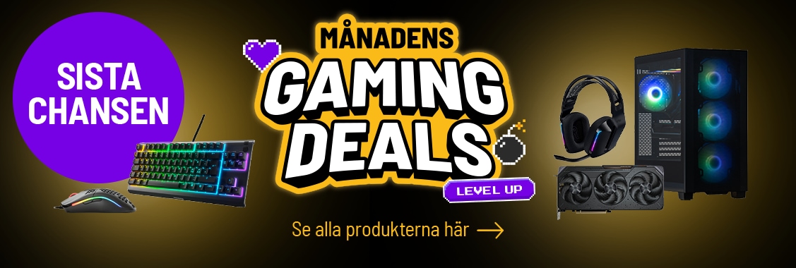Månadens gaming deals