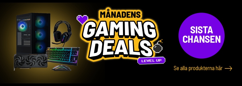 Månadens gaming deals