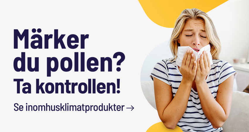 Andas lättare under pollensäsongen 🌿 Vi har produkterna som hjälper dig!
