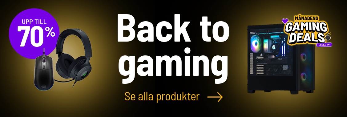 Back to gaming