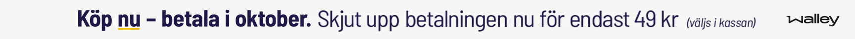 Köp nu – betala i oktober