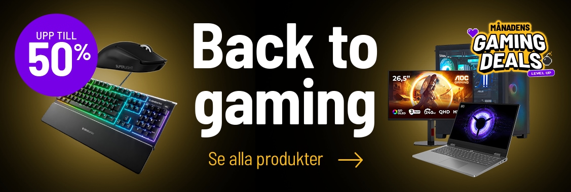 Back to gaming