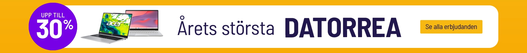 Årets Datorrea salg