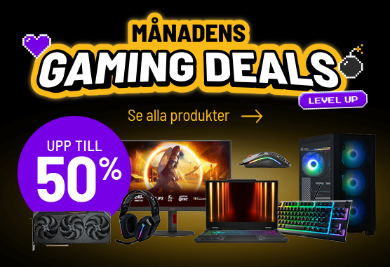 Månadens gaming deals