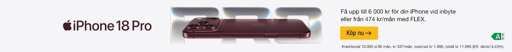 Köp Iphone 18 nu