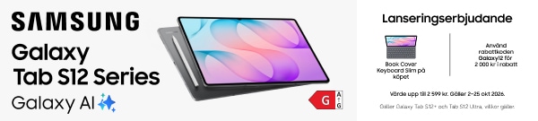 Galaxy S12 Lannseringbjudande