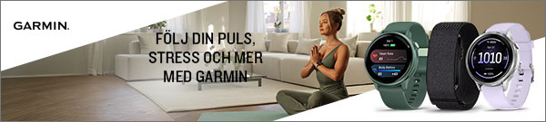Folj din puls. stress och mer med Garmin