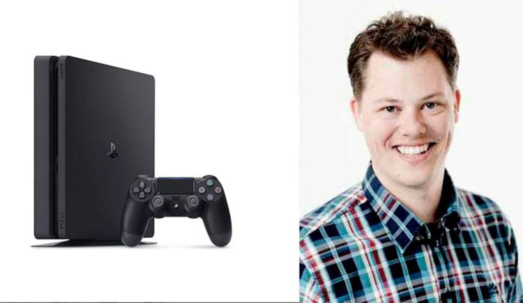 Espen Harring som är spelansvarig hos Komplett.