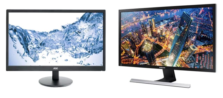 De mest populære skjermene fra Komplett