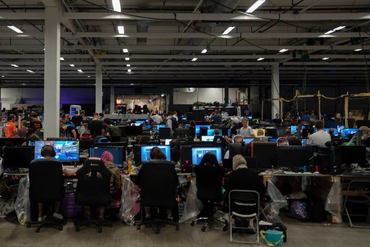 Det gjøres klart for LAN