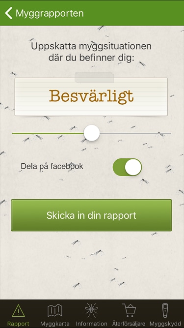 Appen ”Myggrapporten”