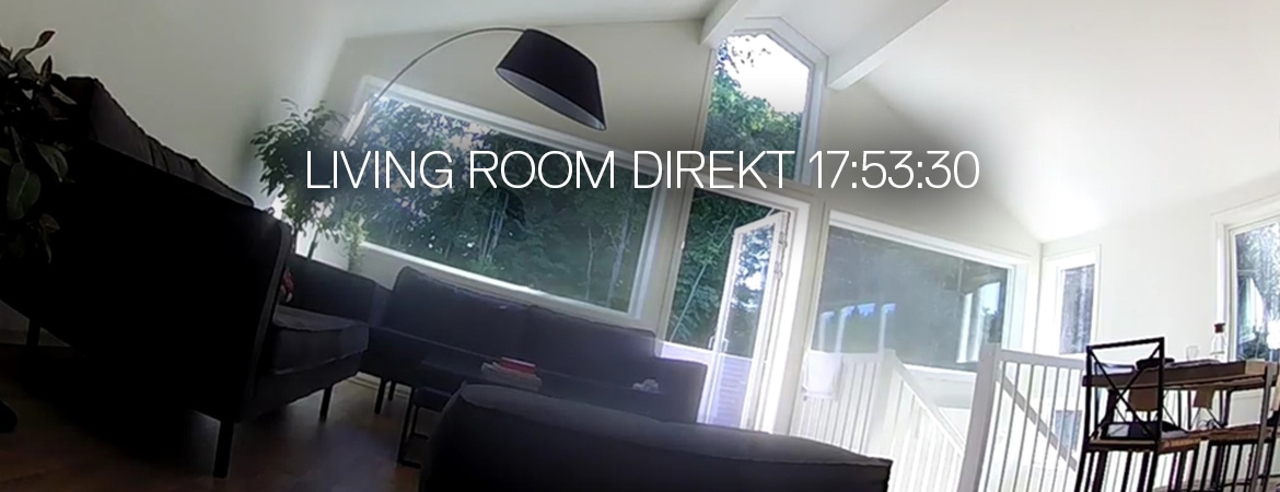 Med kameror inomhus och utomhus kan du få fullständig kontroll över ditt hem även när du är bortrest.