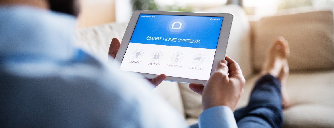 Styr ditt smarta hem med surfplattan