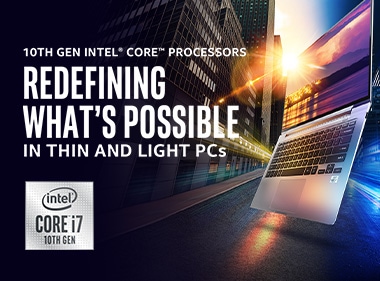 Moderna datorer med 10 generasjon Intel®-prosessorer