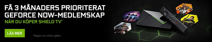 Nvidia Shield och GeForce Now Bundle