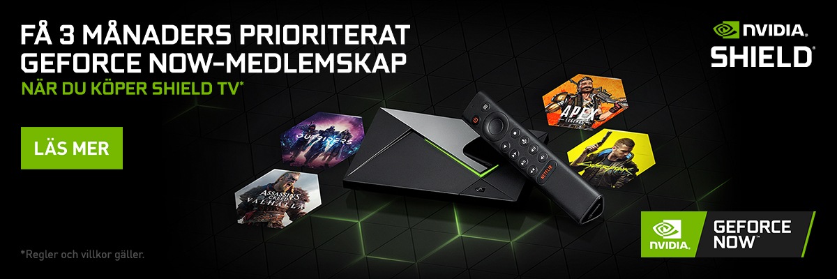 Nvidia Shield och GeForce Now Bundle