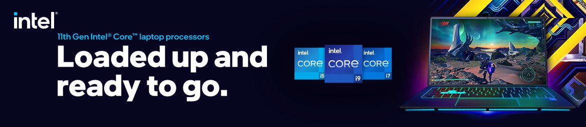 Gaming-datorer med 11th. gen Intel Core processor