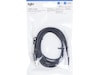 USB A 2.0 male to Lightning male kabel svart 2m USB-kablar