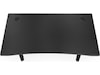 Svive Cygnus Gaming Desk matt svart med grå sömmar Gamingdesk