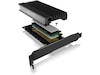 ICY BOX PCIe card with M.2 M-Key socket Hårddisk