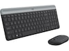 Logitech MK470 Slim Trådlös Kombination Mus & tangentbord -combo-paket